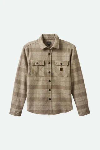 Brixton Mens Shirt Bowery Heavyweight Flannel