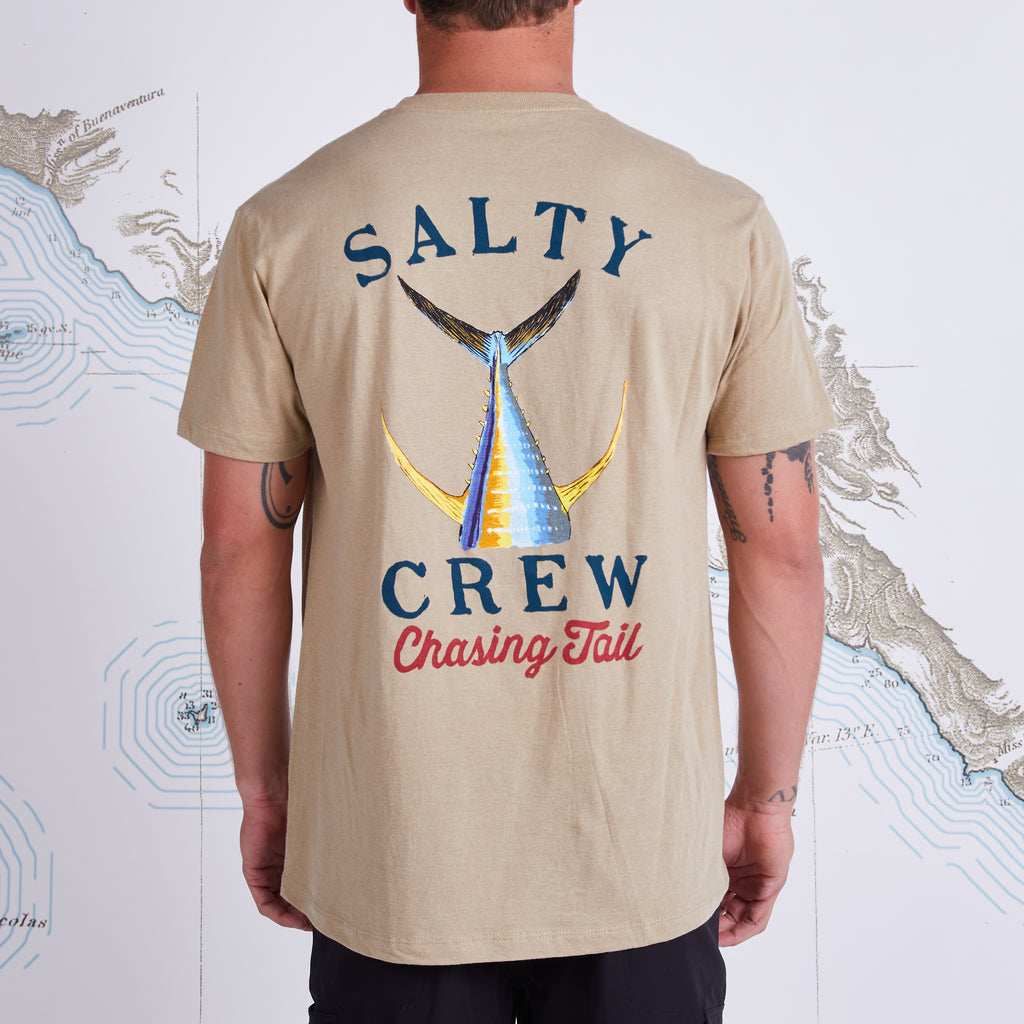 Salty Crew Tailed Classic T-Shirt - Excaliber Heather