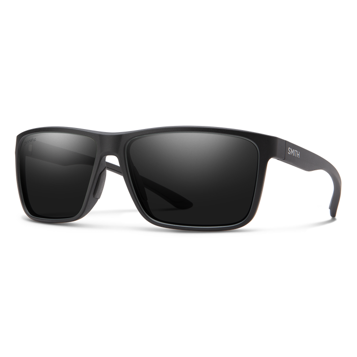 Smith Riptide Sunglasses Chromapop Glass Polarized Black / Matte Black