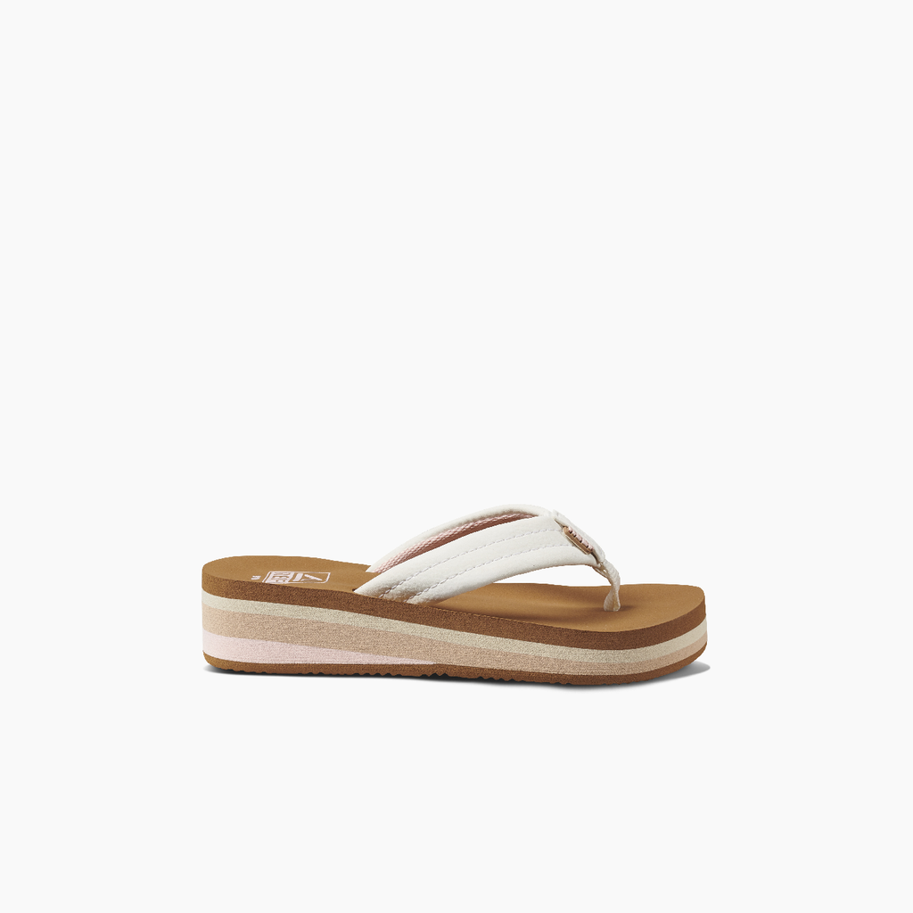 Miss April Wedge Sandal in Light Bronze - Kids