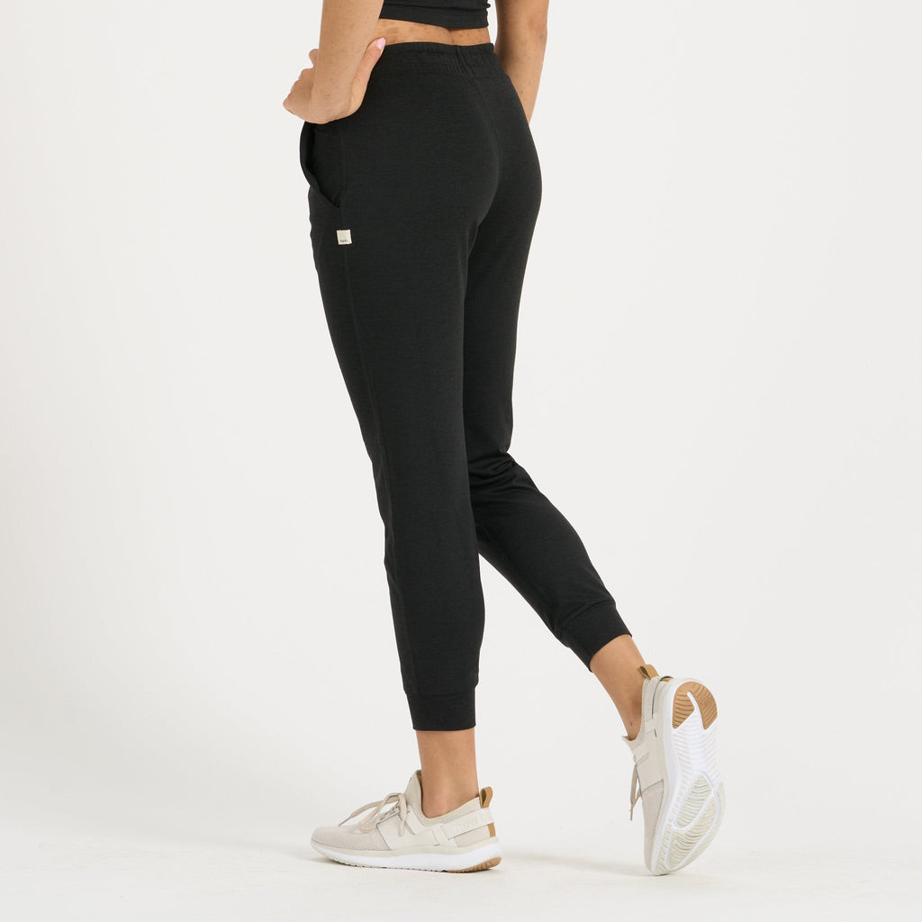 FILA Female Black Jogger Pants for Women, Medium Size