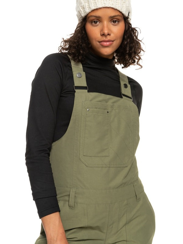 Roxy Women's Rideout Snow Bib with DryFlight Technology : :  Clothing, Shoes & Accessories